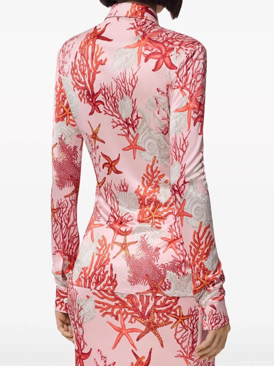 Affordable Versace Women shirt Barocco Sea 0809